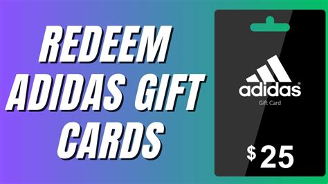 Adidas gift card sign in